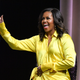 Former first lady Michelle Obama discusses her book “Becoming” on Dec. 19, 2018, in New York City.